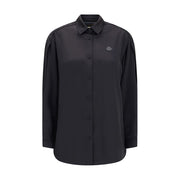 MONCLER x EDWARD ENNINFUL Black Polyester Dress Shirt
