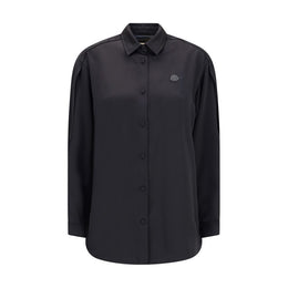 MONCLER x EDWARD ENNINFUL Black Polyester Dress Shirt