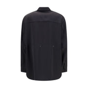 MONCLER x EDWARD ENNINFUL Black Polyester Dress Shirt