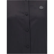 MONCLER x EDWARD ENNINFUL Black Polyester Dress Shirt