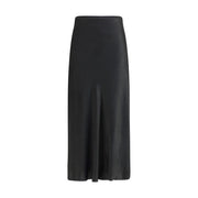 Margiela Black Acetate Midi Skirt