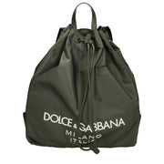 Dolce & Gabbana Green Nylon Backpack