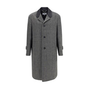 Margiela Gray Fleece Wool Coat