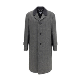 Margiela Gray Fleece Wool Coat