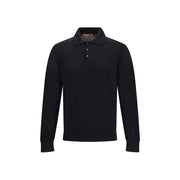 Cruna Black Wool Sweatshirt
