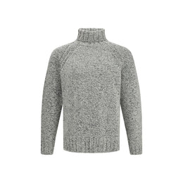 ZEGNA White Cashmere Turtleneck