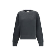 Ami Paris Gray Cotton Sweatshirt