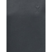 Ami Paris Gray Cotton Sweatshirt