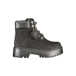Timberland Black Polyester Ankle