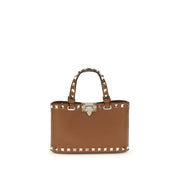 Valentino Garavani Brown Leather Shoulder Bag