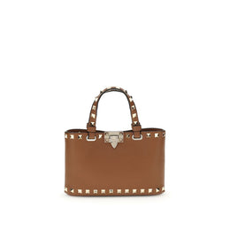Valentino Garavani Brown Leather Shoulder Bag