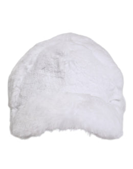 Dolce & Gabbana White Modacrylic Rapper Men Baseball Capello Hat