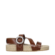 Stella McCartney Brown Leather Sandals