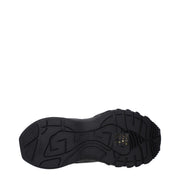 Versace Black Fabric Athletic Sneakers