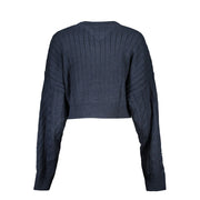 Tommy Hilfiger Blue Acrylic Women's Sweater