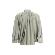 Max Mara Green Silk Blouse