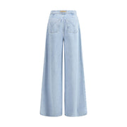 Max Mara Light Blue Cotton Jeans Denim