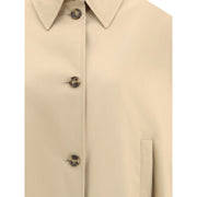Max Mara Beige Cotton Coat