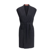 Max Mara Black Viscose Coat