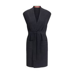 Max Mara Black Viscose Coat