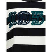 Max Mara Black Fleece Wool Sweatshirt