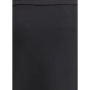 Max Mara Black Viscose Long Skirt