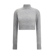 Max Mara Gray Cashmere Sweatshirt