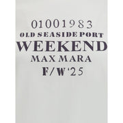Max Mara White Cotton T-Shirt