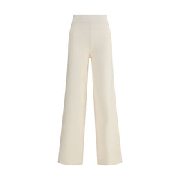 Max Mara Cream Viscose Casual Pants