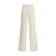 Max Mara Cream Viscose Casual Pants