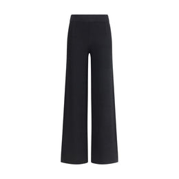 Max Mara Black Viscose Casual Pants