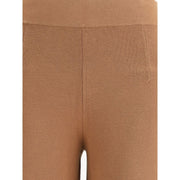 Max Mara Brown Viscose Casual Pants