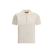 Max Mara White Viscose Dress Shirt