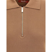 Max Mara Brown Viscose Pattern Shirt