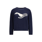 Max Mara Blue Cotton Sweatshirt