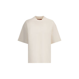 Max Mara White Polyester T-Shirt