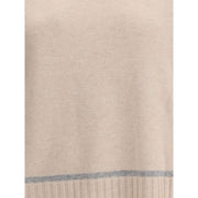 Max Mara Beige Wool Turtleneck