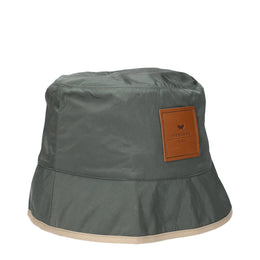 Max Mara Green Polyamide Bucket Hat