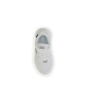 Philipp Plein White Polyester Athletic Sneakers