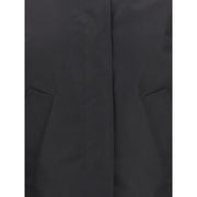 MONCLER x EDWARD ENNINFUL Black Polyester Full-Length Jacket