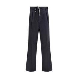 Margiela Gray Wool Casual Pants