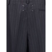 Margiela Gray Wool Casual Pants