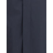 Burberry Blue Cotton Coat