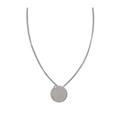 MM6 Silver Brass Necklace