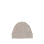 ZEGNA Beige Cashmere Beanie