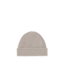 ZEGNA Beige Cashmere Beanie