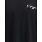 Represent Black Cotton T-Shirt