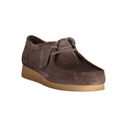 Clarks Brown Polyester Sneaker