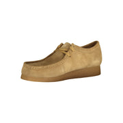 Clarks Beige Polyester Sneaker