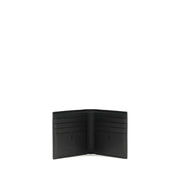Burberry Black Calf Leather Bos Taurus Wallet